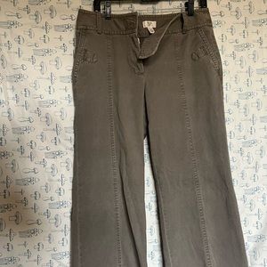 denim wide leg flare pants <3